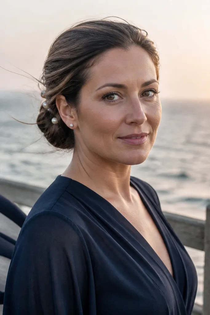 Low Bun Wedding Hair That Works in Every Weather